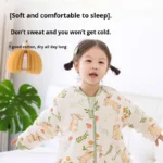 Baby's Split-Leg Cotton Sleeping Bag - Image 4