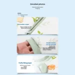 Baby's Split-Leg Cotton Sleeping Bag - Image 5