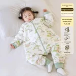 Baby's Split-Leg Cotton Sleeping Bag - Image 3